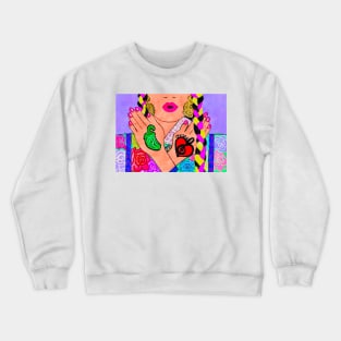 Mexico mi amor model no. 2 Crewneck Sweatshirt